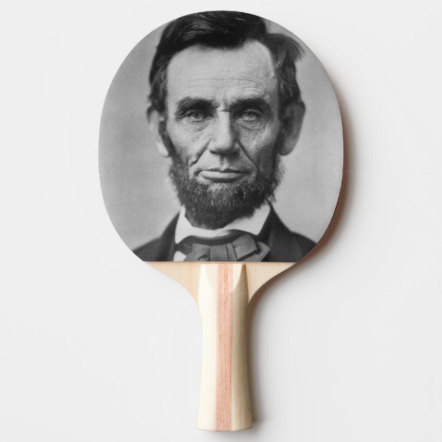 Abraham Lincoln Pingisracket (Framsidan)