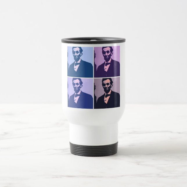 Abraham Lincoln Pop Art Resemugg (Center)