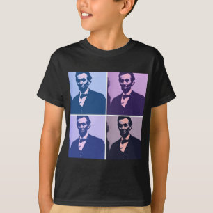 Abraham Lincoln Pop Art Tröja