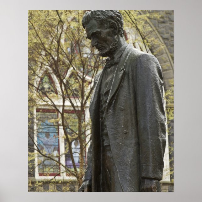 Abraham Lincoln, Portland, Oregon Poster (Framsidan)