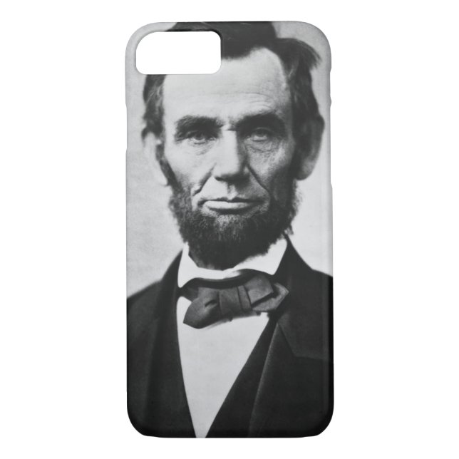 Abraham Lincoln Porträtt Case-Mate iPhone Skal (Baksida)