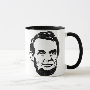 Abraham Lincoln porträttmugg Mugg
