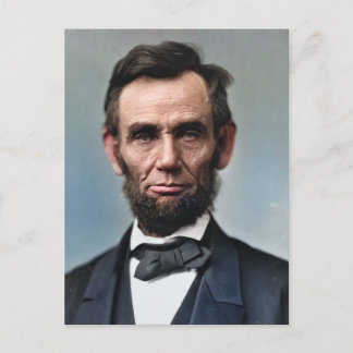 Abraham Lincoln Postcard Vykort
