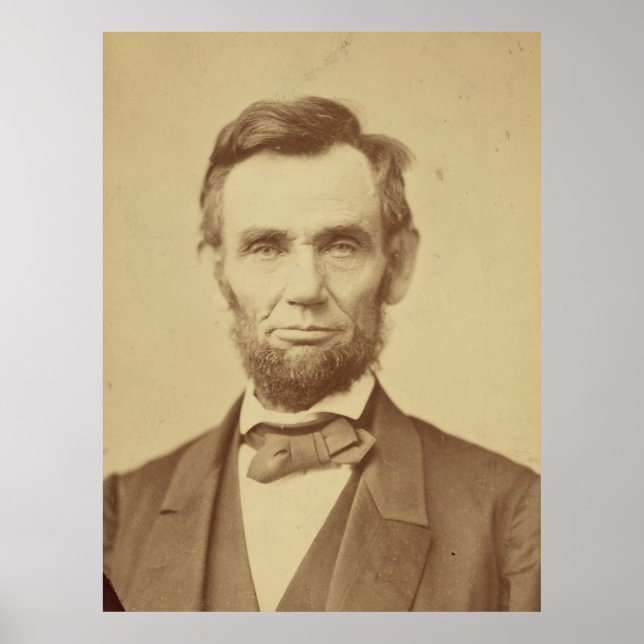 Abraham Lincoln Poster (Framsidan)
