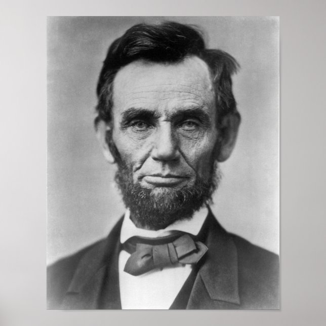Abraham Lincoln Poster (Framsidan)