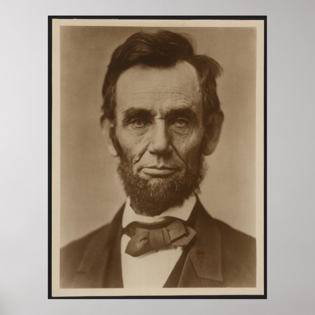 Abraham Lincoln Poster (Framsidan)