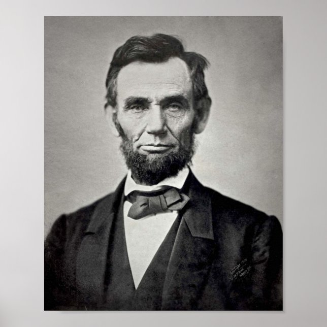 Abraham Lincoln Poster (Framsidan)