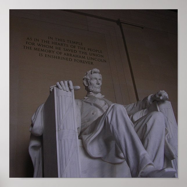 Abraham Lincoln poster (Framsidan)