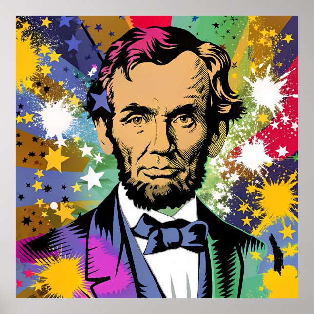 Abraham Lincoln Poster (Framsidan)