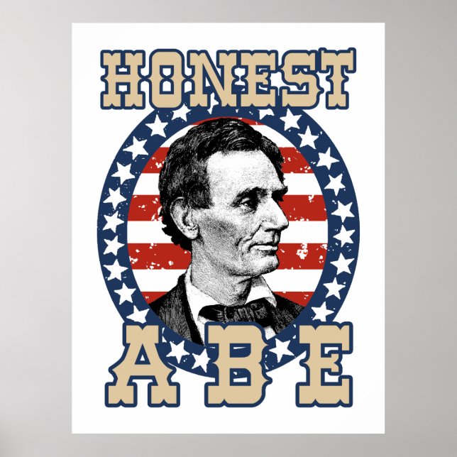 Abraham Lincoln Poster (Framsidan)