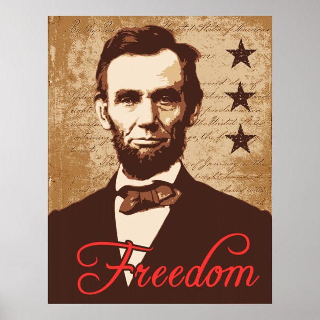 Abraham Lincoln Poster (Framsidan)