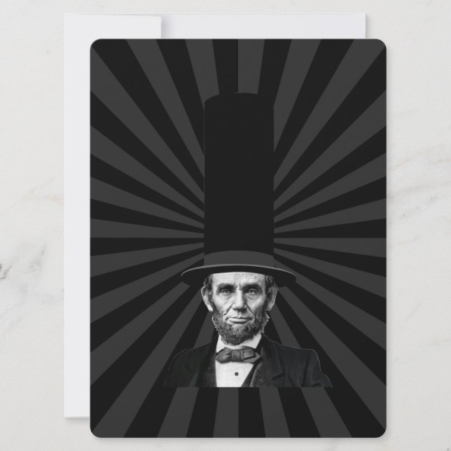 Abraham Lincoln President Mode Påstående (Framsida)
