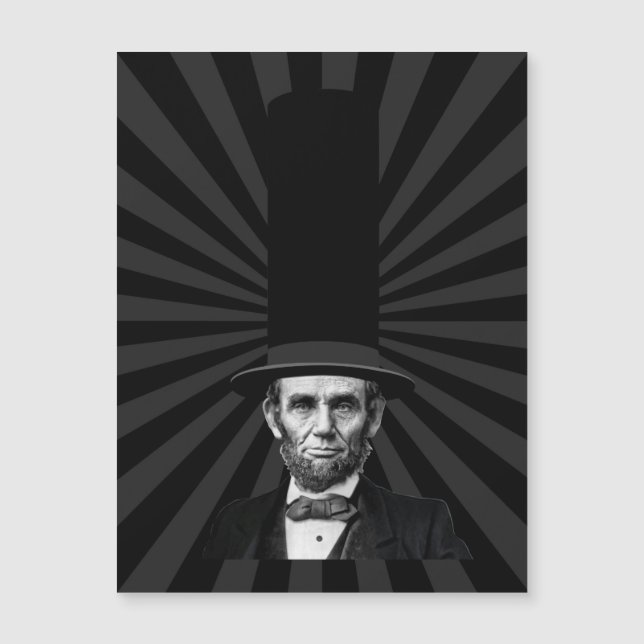 Abraham Lincoln President Mode Påstående (Framsida)