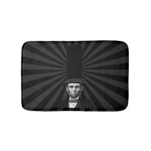 Abraham Lincoln President Mode Påstående Badrumsmatta