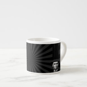 Abraham Lincoln President Mode Påstående Espressomugg