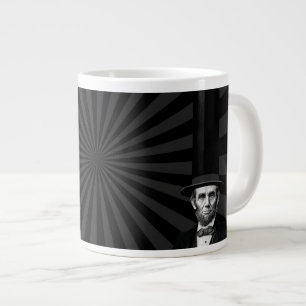 Abraham Lincoln President Mode Påstående Jumbo Mugg