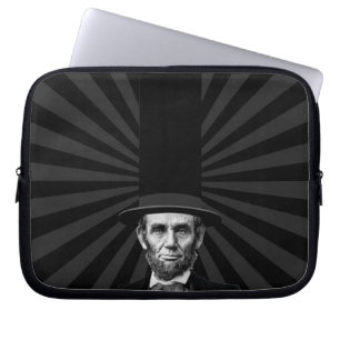 Abraham Lincoln President Mode Påstående Laptop Sleeve