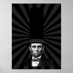 Abraham Lincoln President Mode Påstående Poster