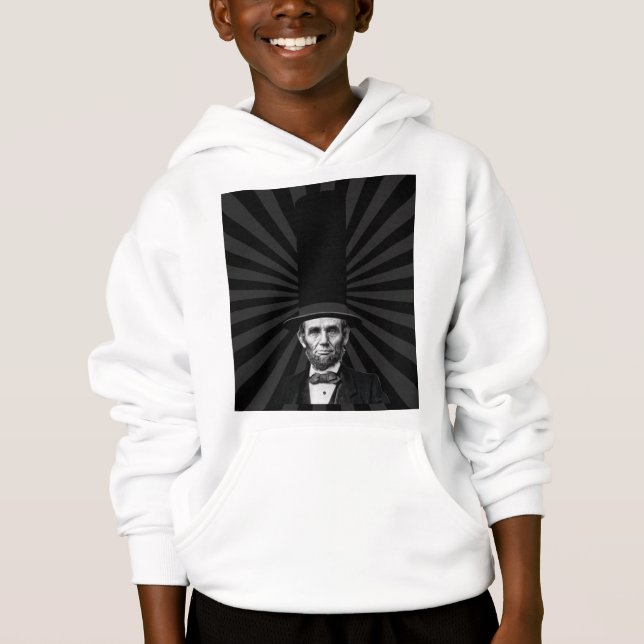 Abraham Lincoln President Mode Påstående T-shirt (Framsida)