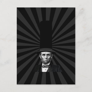 Abraham Lincoln President Mode Påstående Vykort