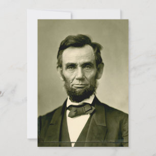 Abraham Lincoln President usa förenade stater amer Inbjudningar