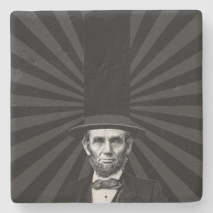 Abraham Lincoln presidents- modepåstående Stenunderlägg