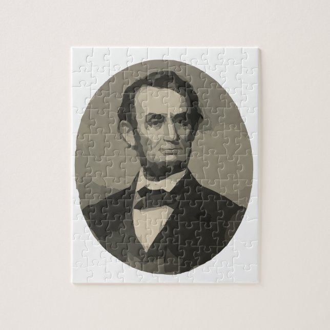 abraham lincoln pussel (Vertikal)
