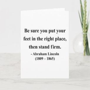 Abraham Lincoln Quote 16a Kort