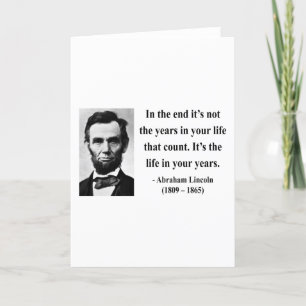 Abraham Lincoln Quote 2b Kort