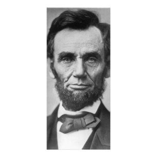 Abraham Lincoln Reklamkort