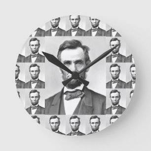 Abraham Lincoln Rund Klocka