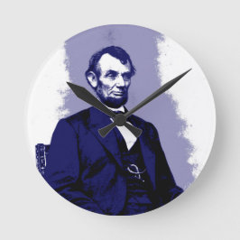 Abraham Lincoln Rund Klocka