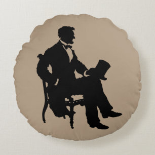 Abraham Lincoln Rund Kudde