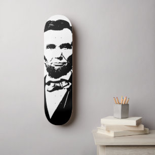 Abraham Lincoln Skateboard Bräda 19,5 Cm