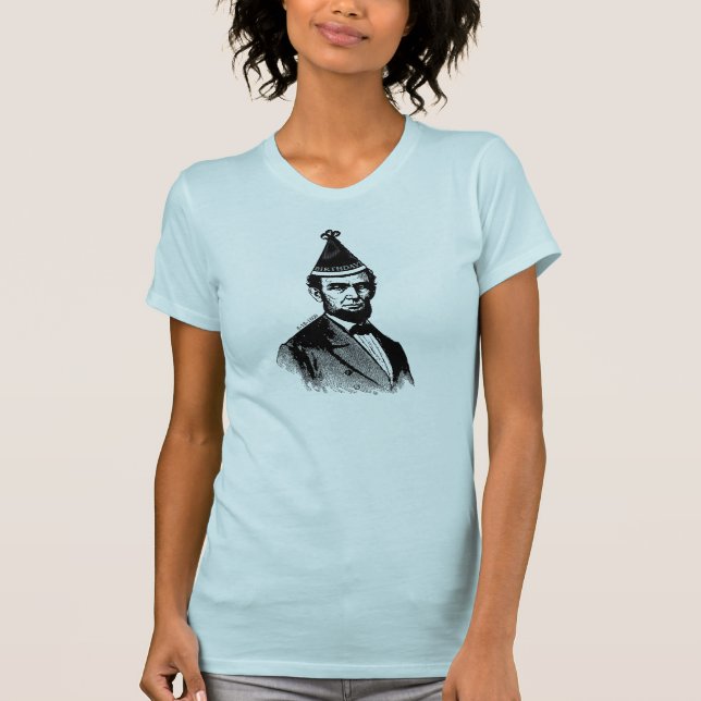 Abraham Lincoln skjorta för födelsedagvåldsamt Tee (Framsida)