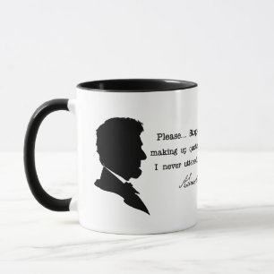 Abraham Lincoln, sluta skapar citat Mugg