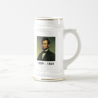 Abraham Lincoln som målar Bicentennial Stein Sejdel