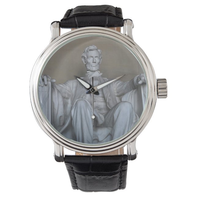 Abraham Lincoln statue Armbandsur (Framsida)