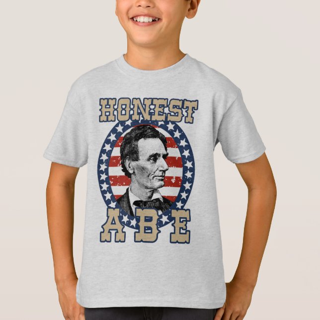 Abraham Lincoln T-shirt (Framsida)