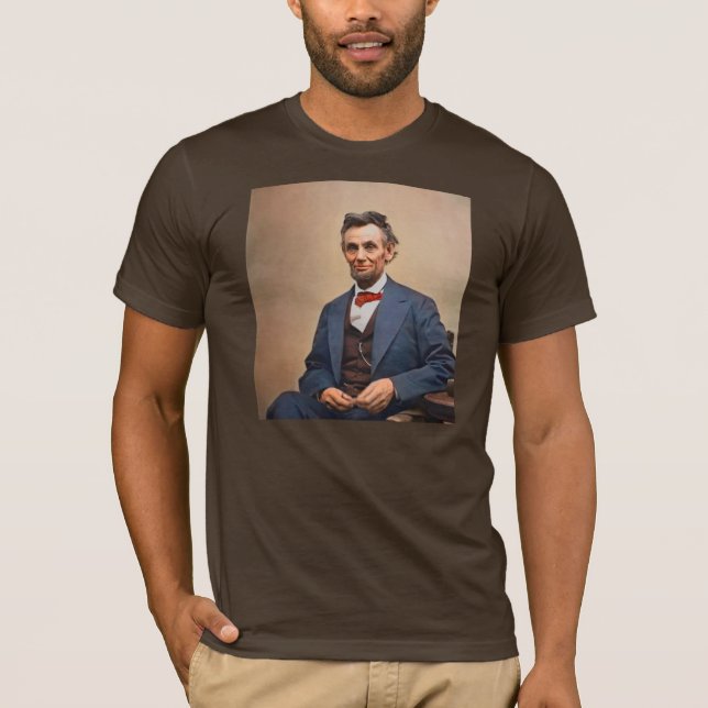 Abraham Lincoln T-shirt (Framsida)