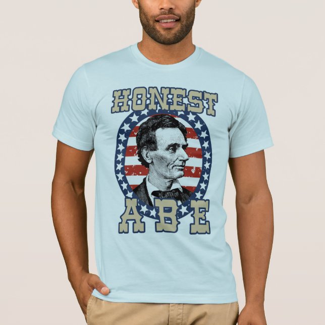 Abraham Lincoln T Shirt (Framsida)