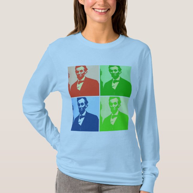 Abraham Lincoln T-shirt (Framsida)