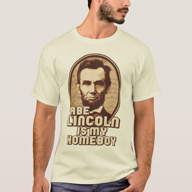Abraham Lincoln T-shirt (Framsida)