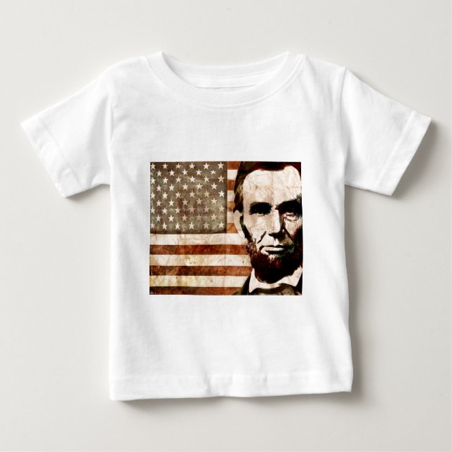 Abraham Lincoln T-shirt (Framsida)