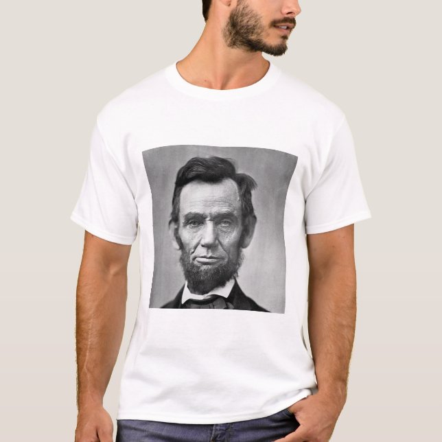 Abraham Lincoln T Shirt (Framsida)
