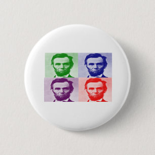 Abraham Lincoln T-tröja & gåvor Knapp