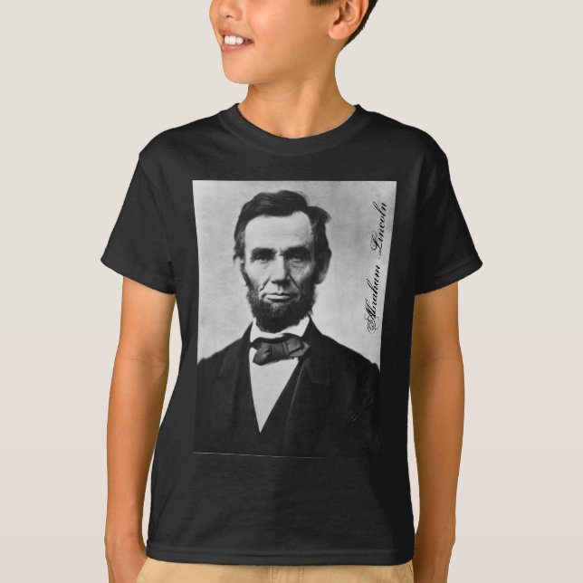 ABRAHAM LINCOLN TEE SHIRT (Framsida)