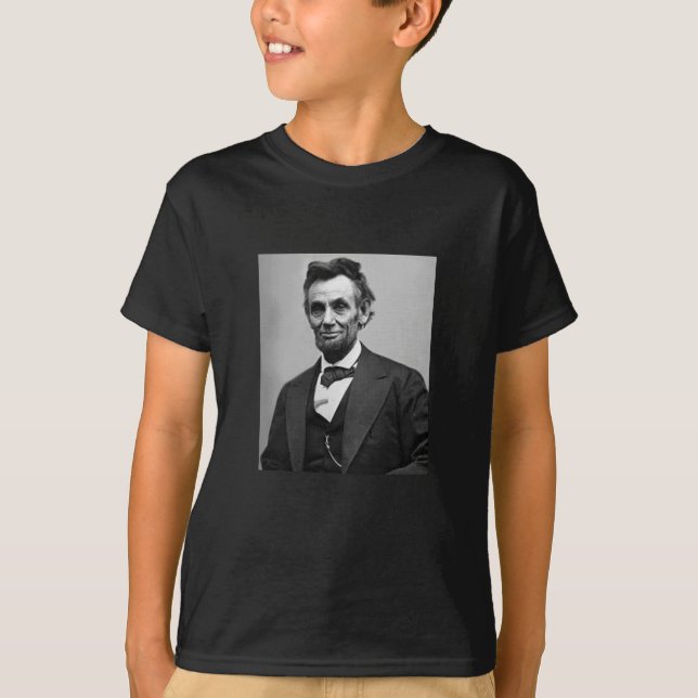 Abraham Lincoln Tee Shirt (Framsida)
