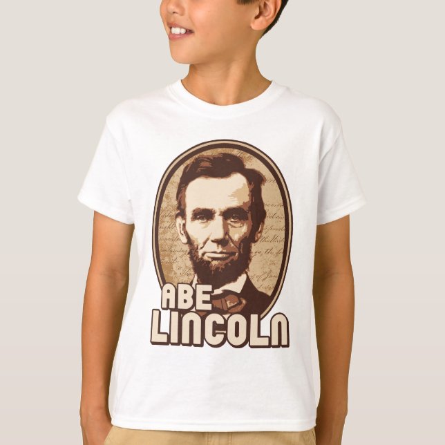 Abraham Lincoln Tee Shirt (Framsida)