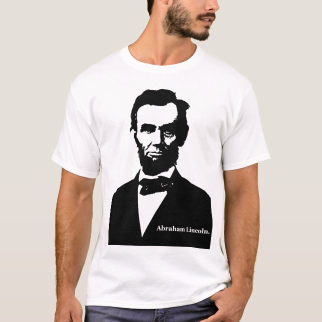 Abraham Lincoln Tee Shirt (Framsida)